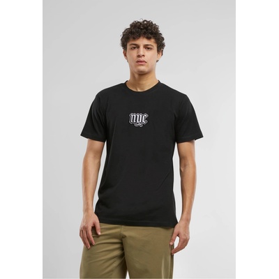 Mister Tee Тениска NYC Old English Wording Patch Tee black XXLUB-MT3695-00007 - Тъмносив, размер XXL