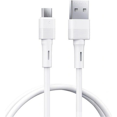 REMAX LEYA кабел за данни USB - microUSB, 100cm, БЯЛ RC-C093 M-W (RC-C093 M-W)