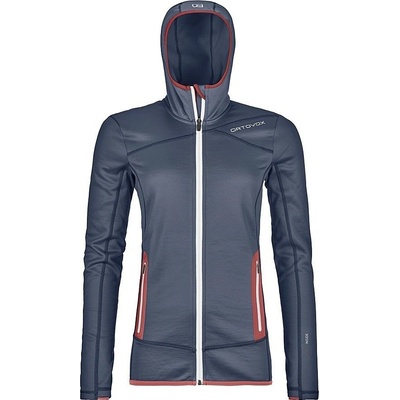 Ortovox Fleece Light hoody High W night blue