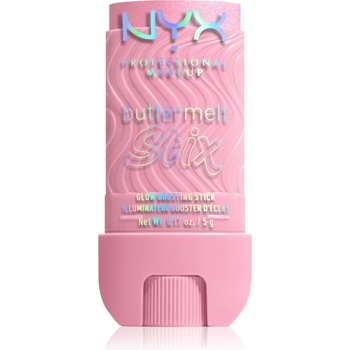 NYX Professional Makeup Buttermelt Glow Stix озаряващ стик цвят 04 My Melt Era 5 гр