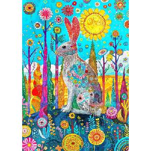 Enjoy - Puzzle Hare's Whimsical Land - 1 000 piese