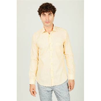 Centone Мъжка риза - Жълта #307327 (307327_Жълт)