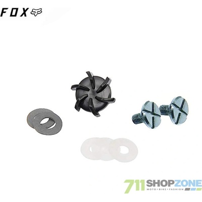 šilt přilby Fox skrutky na Rampage