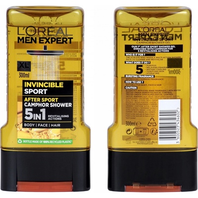 L'Oréal Men Expert Invicible Sport sprchový gél 300 ml