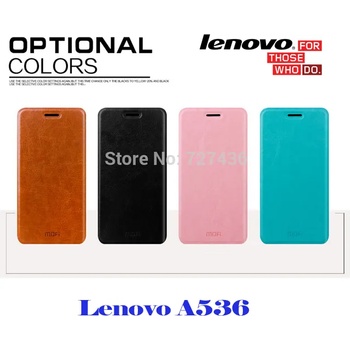Image 1 of Lenovo A536 Wallet Кожен Калъф + Скрийн Протектор