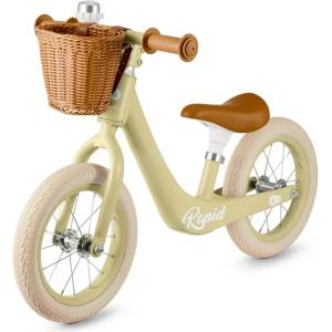 KinderKraft Детско колело за баланс Kinderkraft RAPID 2 SAVANNAH GREEN