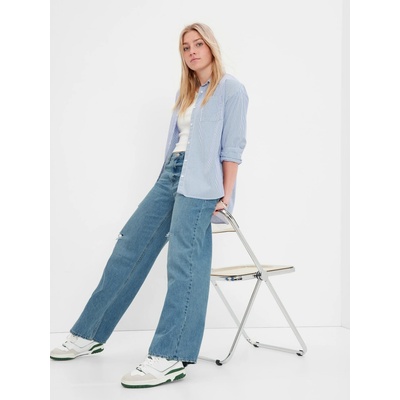 GAP dievčenské džínsy wide stride 464151-00