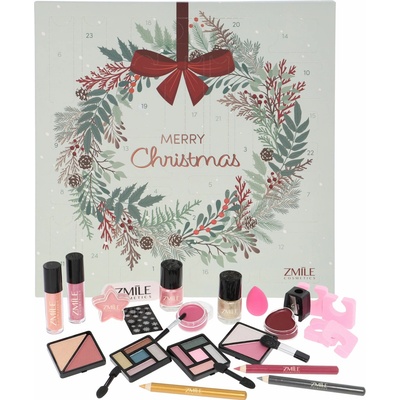ZMILE COSMETICS Adventný kalendár Square Jingle and Glow