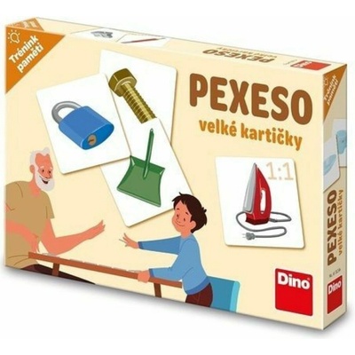 Pexeso předměty velké kartičky