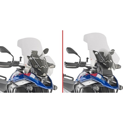 GIVI D5144ST plexi čiré BMW R 1300 GS (24-26), vxš650x540 mm, nelze montovat s radarem, o 310 mm vyšší