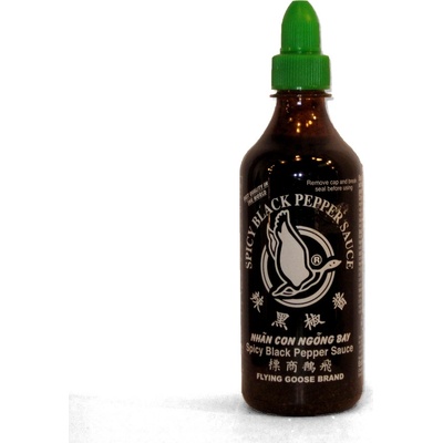 Flying Goose Kořenící omáčka z černého pepře 455 ml