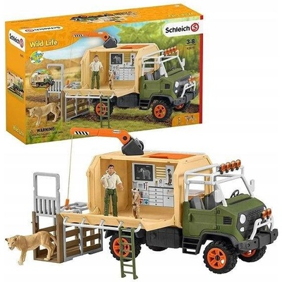 Schleich Velký Záchranný Vůz Pro Zvířata 102642475