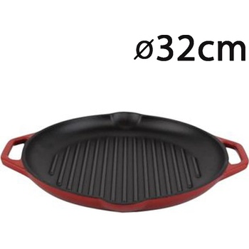 Zurrichberg Litinová grilovací Deluxe 32 cm