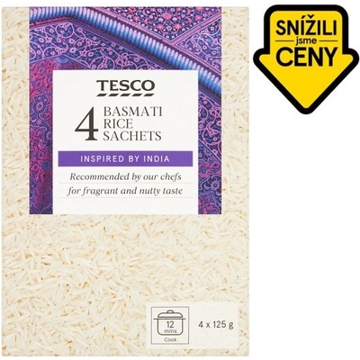 Tesco Basmati rýže 4 x 125 g