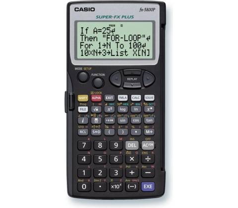 Casio FX 5800 P