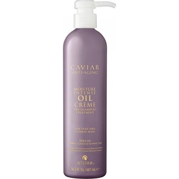 Alterna Caviar Moisture Intense Oil Creme pred-šampónová starostlivosť pre veľmi suché vlasy bez sulfátov a parabénov (Pre-Shampoo Treatment) 487 ml
