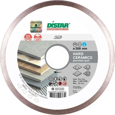 DISTAR HARD CERAMICS Diamantový kotúč - 115mm