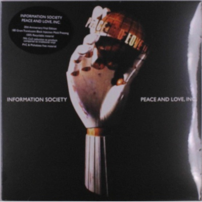 Information Society - Peace & Love Inc. (180 g) (Anniversary Edition) (Black Translucent Coloured) 2 LP