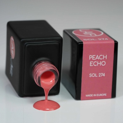 Laif Gel lak červený SOL 274 Peach Echo 10 ml