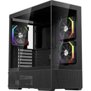 1stPlayer Crystal Vision CV7 black + 5 fan (CV7-BK-2FAR-2FH7R-1FH7)