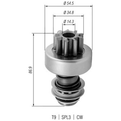 MAGNETI MARELLI Pastorok štartéra 940113020380