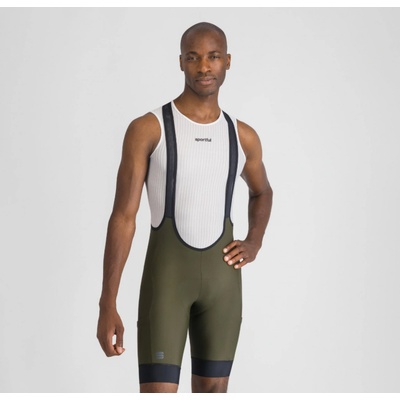 Sportful krátké s laclem Giara 2 zelená