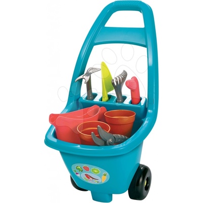 Écoiffier vozík so záhradným náradím Garden&Seasons s 8 doplnkami