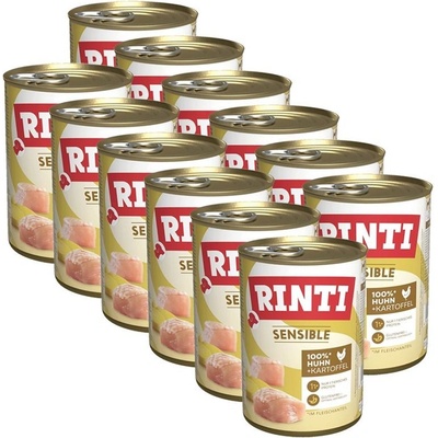 Rinti Adult Sensible kura & zemiak 12 x 400 g