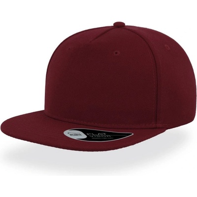 Atlantis Headwear Snap Five 5 panelová COT-33006437099 Burgundová