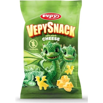 Vepy snack Kukuřičný snack s príchuťou syra bez lepku 50 g