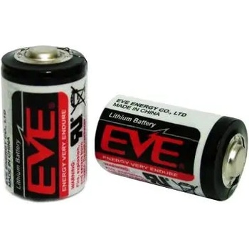 EVE Литиево тионилхлоридна батерия eve 3.6 v 1/2aa er14250 /std/с пъпка/ eve battery (3807000008480)