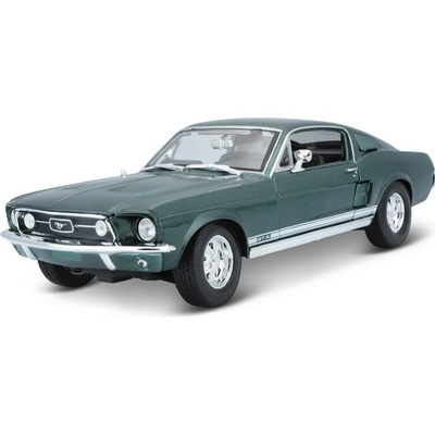 Maisto Ford Mustang Fastback 1967 zelená metalíza 1:18