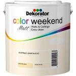 Dekorator ЛАТЕКС Color Weekend Matt 2.5л Пенливо Шампанско (к0334434)
