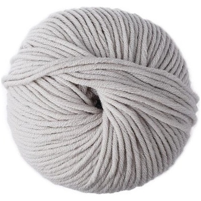 100% vlněná příze merino WOOLLY 5 od DMC 50g, šedá