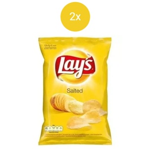 Lay's Солени картофи Lays 2x60g