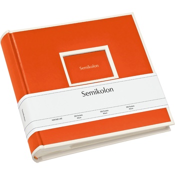 Semikolon Фотоалбум Die Kante Pockets 200 оранжев (351142)