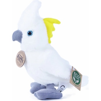 Image 1 of Rappa Плюшена играчка Rappa Еко приятели - Папагал Какаду, бял, 18 cm (505124)