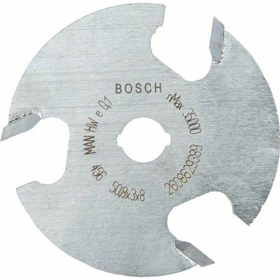 BOSCH Kotoucové drážkovací frézy 8 mm, D1 50,8 mm, L 3 mm, G 8 mm