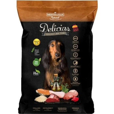 Mediterranean Natural Semi-moist Delicias 1,5 kg