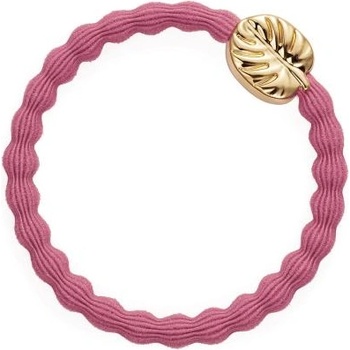 By Eloise London Gold Palm Leaf гривна / ластик за коса