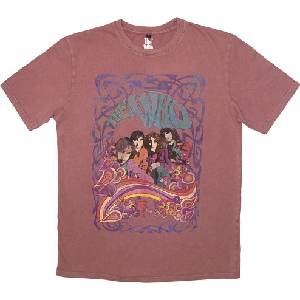 The Who Psych Floral Stone Wash Kashmir Red 2XL Риза (WHOSTNW63MKR05)