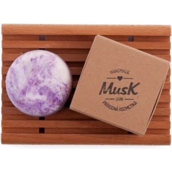 MusK vážna známosť tuhý šampón pre normálne vlasy 80 g