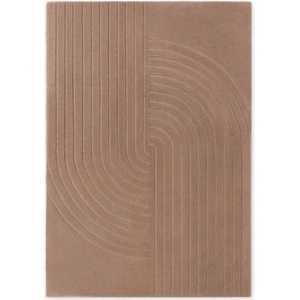 Vikosa Бежов ръчно изработен вълнен килим 160x230 cm Arcura - Vikosa (106300-160x230)