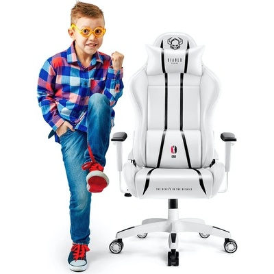 Diablo X-One 2.0 Kids Size: bielo-čierna