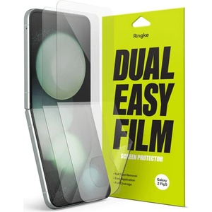 Ringke Протектор за Samsung Galaxy Z Flip5 (комплект 2) - Ringke Dual Easy Full - Clear