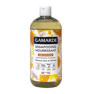 GamARde Gamarde, Bio, Acacia Honey, Hair Treatment Shampoo, Nourishing, For Dry & Damaged Hair, 500 ml