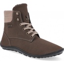 Leguano Icebare kotníčkové zateplené barefoot boty brown