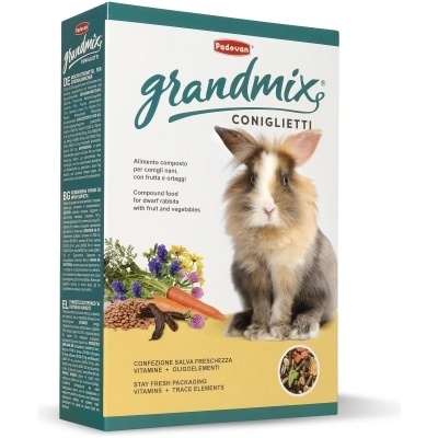 Grandmix conigletti - Храна за зайци 850 гр