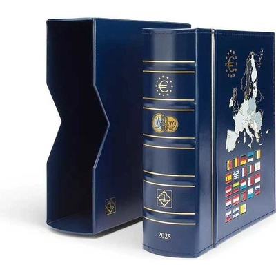 Leuchtturm Album na euromince - ročník 2025 v ochr. kazetě – Zboží Dáma