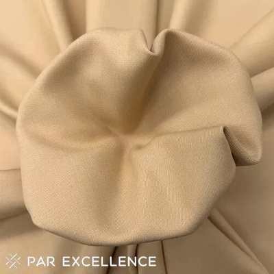 Vlnený double twill béžový ARS 11080-3